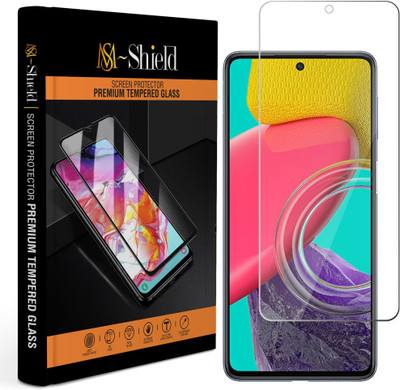MS-Shield Impossible Screen Guard for Samsung Galaxy M53 5G, Clear Plastic Film Screen Protector (NOT Glass)(Pack of 1)