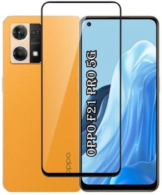 PARANDIV Edge To Edge Tempered Glass for Oppo F21 Pro 5G, Oppo F21 Pro(Pack of 1)