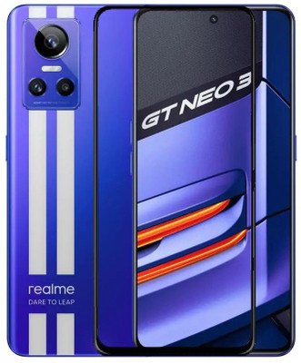 Caseline Edge To Edge Tempered Glass for Realme GT NEO 3, Realme GT NEO 3 5G(Pack of 1)