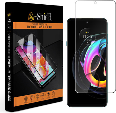 MS-Shield Impossible Screen Guard for Motorola Edge 20 Fusion, Clear Plastic Film Screen Protector (NOT Glass)(Pack of 1)