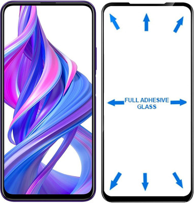 VISHZONE Edge To Edge Tempered Glass for Honor 9X, Honor 9X Pro(Pack of 1)