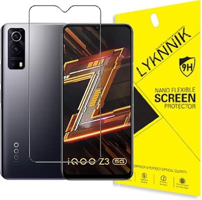 LYKNNIK Impossible Screen Guard for VIVO IQOO Z3 5G(Pack of 1)