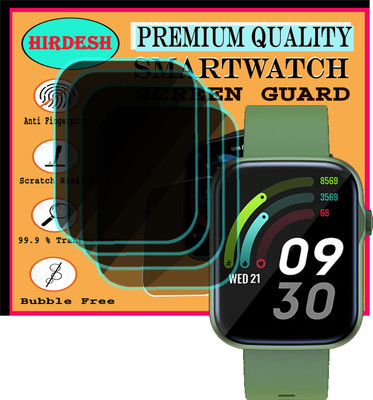 hirdesh Screen Guard for Fire-Boltt Ninja Pro Plus(Pack of 4)