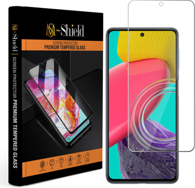 MS-Shield Impossible Screen Guard for Samsung Galaxy M53 5G, Clear Plastic Film Screen Protector (NOT Glass)(Pack of 1)
