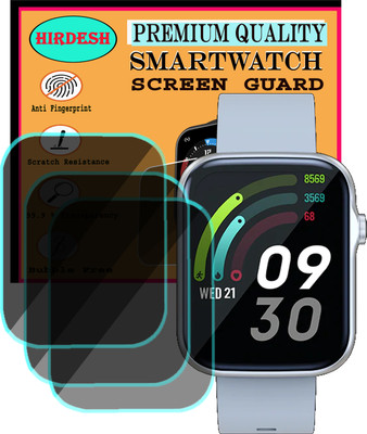 hirdesh Screen Guard for Fire-Boltt Ninja Pro Plus(Pack of 3)