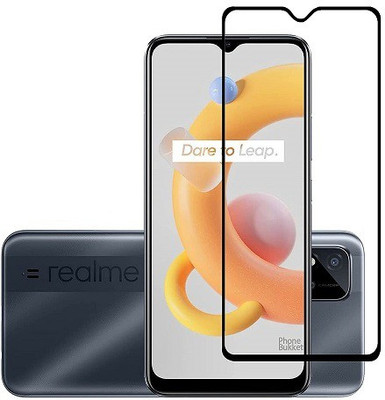 NIMMIKA ENTERPRISES Tempered Glass Guard for Realme C11 2021 Tempered Glass 11D(Pack of 1)
