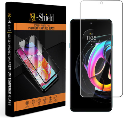 MS-Shield Impossible Screen Guard for Motorola Edge 20 Fusion, Clear Plastic Film Screen Protector (NOT Glass)(Pack of 1)