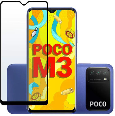 ARMAGUARD Edge To Edge Tempered Glass for Poco M3(Pack of 1)