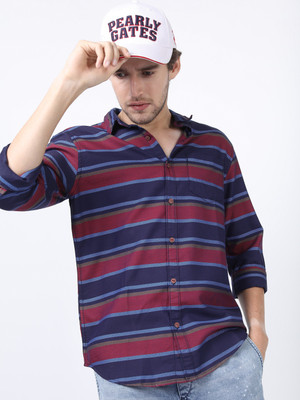 HIGHLANDER Men Checkered Casual Multicolor Shirt