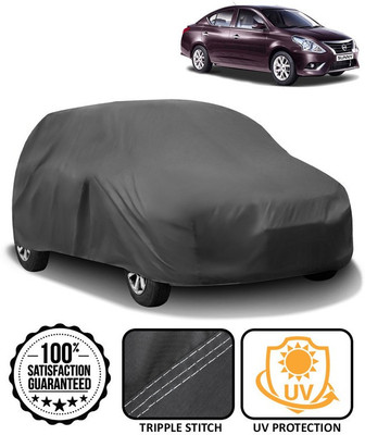 AutoRetail Car Cover For Nissan Terrano (Without Mirror Pockets)(Grey)