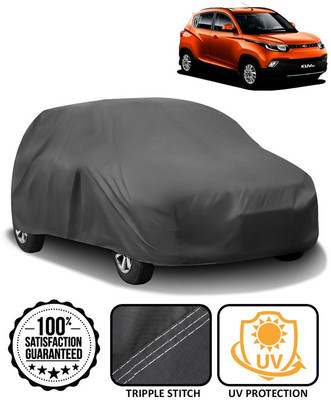 AutoRetail Car Cover For Mahindra KUV100 (Without Mirror Pockets)(Grey)