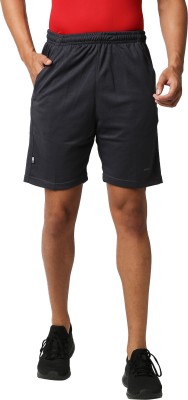 BLACK PANTHER Solid Men Grey Sports Shorts