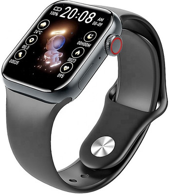 DLiDR 1.9 inch HD Display Full Touch Screen with Bluetooth Calling for Men & Women Smartwatch(Black Strap, Free Size)