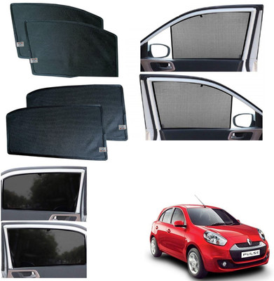 WolkomHome Side Window Sun Shade For Renault Pulse(Black)