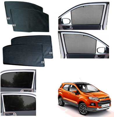 WolkomHome Side Window Sun Shade For Ford Ecosport(Black)