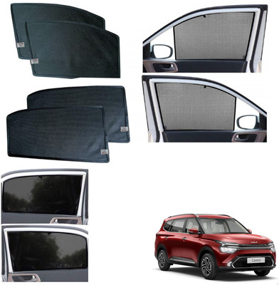 WolkomHome Side Window Sun Shade For Kia Universal For Car(Black)