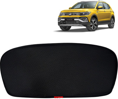 Kingsway Rear Window Sun Shade For Volkswagen Taigun(Black)