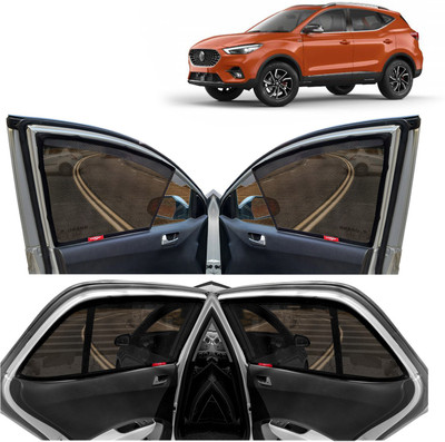 Kingsway Side Window, Rear Window Sun Shade For MG Astor(Black)