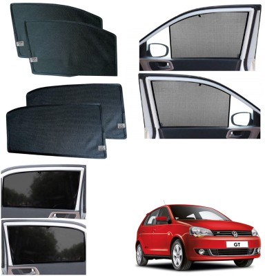 WolkomHome Side Window Sun Shade For Volkswagen Polo GT(Black)