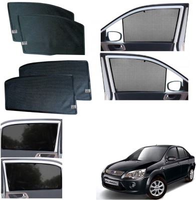 WolkomHome Side Window Sun Shade For Ford Fiesta Old(Black)