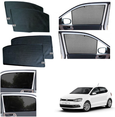 WolkomHome Side Window Sun Shade For Volkswagen Polo Exquisite(Black)