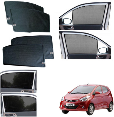 WolkomHome Side Window Sun Shade For Hyundai Eon(Black)