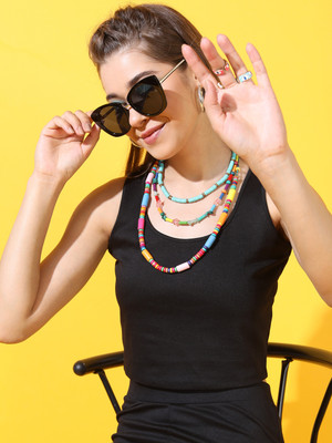 Tokyo Talkies Party Solid Women Black Top