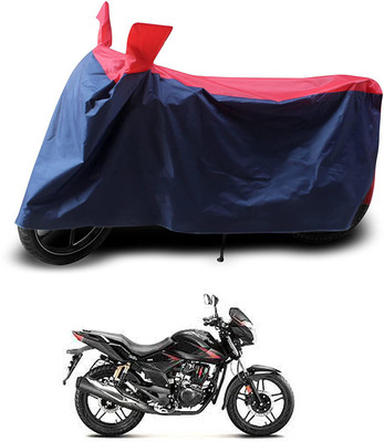 AASHTIK MART Two Wheeler Cover for Hero(CBZ Extreme, Red, Blue)