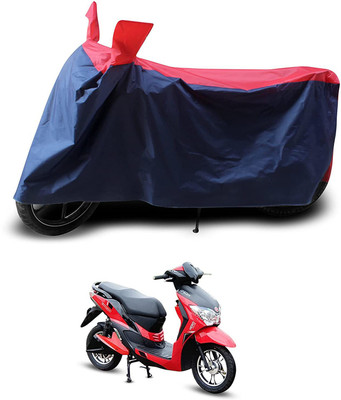 KEDIT Two Wheeler Cover for Hero(Electric Dash, Red, Blue)