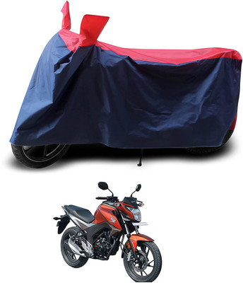 KEDIT Two Wheeler Cover for Honda(CB Hornet 160, Red, Blue)