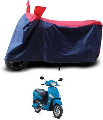 KEDIT Two Wheeler Cover for Hero(Electric Optima, Red, Blue)