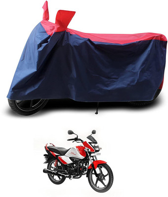 AASHTIK MART Two Wheeler Cover for Hero(Splendor I Smart, Red, Blue)