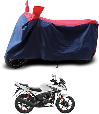 KEDIT Two Wheeler Cover for Hero(Ignitor, Red, Blue)