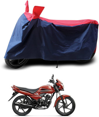 AASHTIK MART Two Wheeler Cover for Honda(Dream Yuga, Red, Blue)