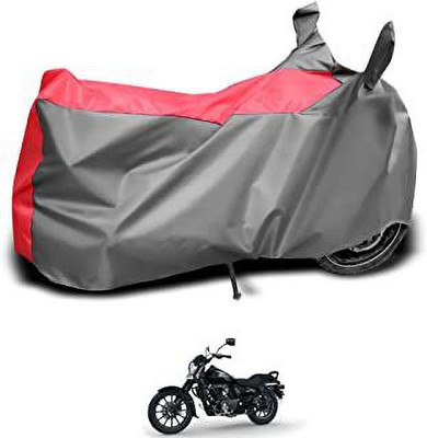 THE REAL ARV Two Wheeler Cover for Bajaj(Avenger 160 Street, Red, Black)