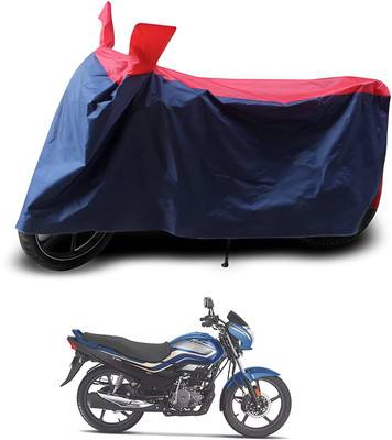 KEDIT Two Wheeler Cover for Hero(Super Splendor, Red, Blue)