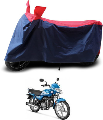 KEDIT Two Wheeler Cover for Hero(Red, Blue)