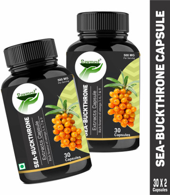Rawmest Ginseng Extract Capsules500mg (30 Each)| Improve Energy & Stamina pack 2(2 x 30)