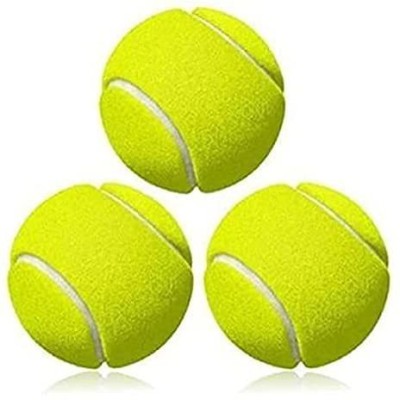 MINESFIT 3 Pcs Pack of Soft Green Tennis Ball(Pack of 3, Green)