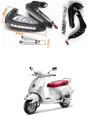 PECUNIA Side LED Indicator Light for Piaggio(Black)