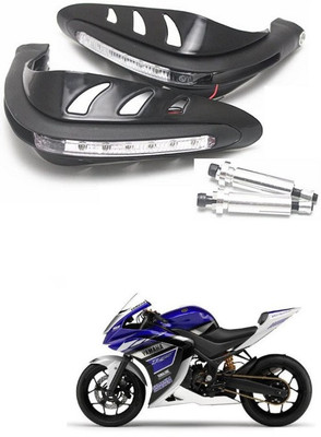 PECUNIA Side LED Indicator Light for Universal For Bike(Black)