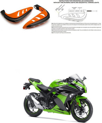 PECUNIA Side LED Indicator Light for Kawasaki(Orange)