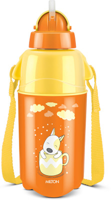 MILTON 370 ml Plastic Bottle(Pack of 1, Orange)