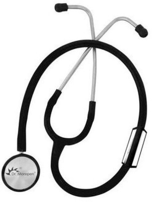 Dr. Morepen ST-01A, lancets Dr Morpen Professionals Deluxe Stethoscope ST-01A and infi 100 lancets Stethoscope(Black)