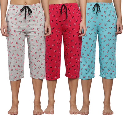 Trendy World Women Multicolor Capri