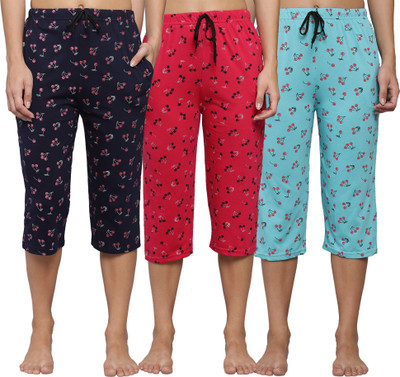Trendy World Women Multicolor Capri