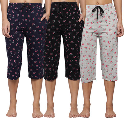 Trendy World Women Multicolor Capri