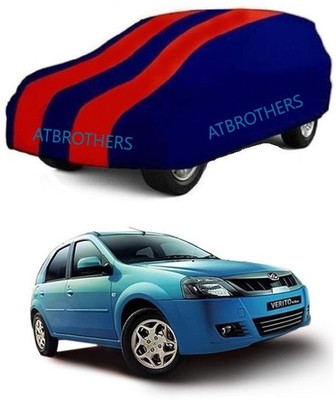 SRI GORAKHNATH TRADERS Car Cover For Mahindra Verito Vibe 1.5 dCi D2 Diesel (Without Mirror Pockets)(Blue, Red)