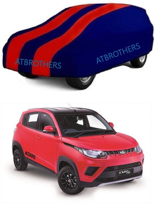 SRI GORAKHNATH TRADERS Car Cover For Mahindra eKUV100 P1 Electric (Without Mirror Pockets)(Blue, Red)