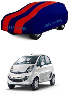 ATBROTHERS Car Cover For Tata Nano (Without Mirror Pockets)(Blue, Red)